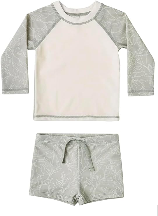 Boys Long Sleeve Swimsuit Set Puton