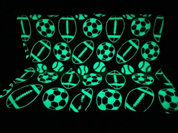 Glow in The Dark Footy/Unicorn Blanket